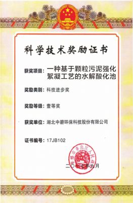一种基于颗粒污泥强化絮凝工艺的水解酸化池